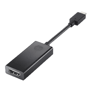 HP USB-C to HDMI 2.0 Adapter (2PC54AA) - Center facing