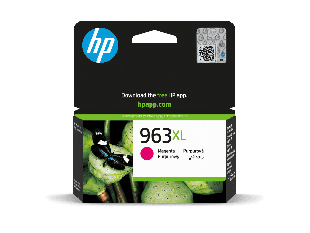 HP 963XL High Yield Magenta Original Ink Cartridge (3JA28AE) - Center facing