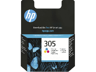 HP 305 Tri-color Original Ink Cartridge (3YM60AE#UUQ)