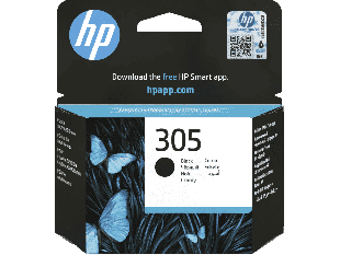 HP 305 Black Original Ink Cartridge (3YM61AE#UUQ)
