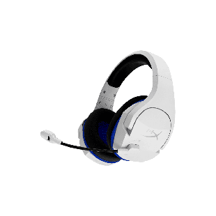 HyperX Cloud Stinger Core - Wireless Gaming Headset (White-Blue) - PS5-PS4 (4P5J1AA)