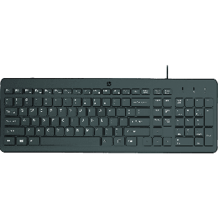 HP 150 USB-A Wired Keyboard (664R5AA)