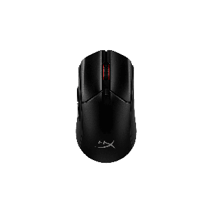 HyperX Pulsefire Haste 2 - Wireless Gaming Mouse (Black) (6N0B0AA#ABA) - Center facing