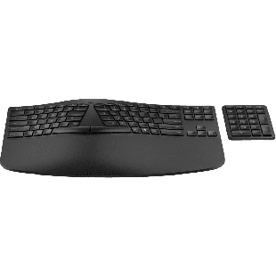HP 960 BLK Ergonomic Wireless Keyboard (7E755AA#ABV)