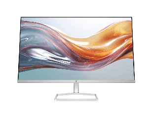 HP Series 5 27 inch FHD White Monitor  - 527sw - 27" (94F46AA#A2N) - Center facing