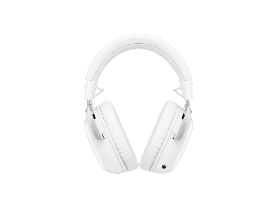HyperX Cloud III S - Wireless Gaming Headset (White) (AX6G1AA) - Center facing