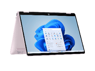 HP OmniBook 5 Flip 14-fp0003nx - 14-inch (35.56 cm) - Powder pink, chrome logo (C20Q5EA#A2N)