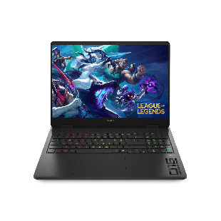 OMEN Slim Gaming Laptop 16-an0000nx - 16" - شعار بلون كرومي أسود، أسود ظلِّي (C22K6EA#A2N)