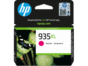 HP 935XL High Yield Magenta Original Ink Cartridge (C2P25AE) - Center facing