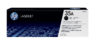 HP 35A Black Original LaserJet Toner Cartridge (CB435A)