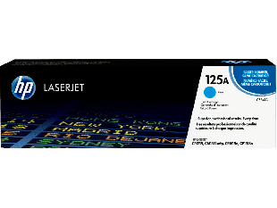 HP 125A Cyan Original LaserJet Toner Cartridge (CB541A)