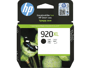 HP 920XL High Yield Black Original Ink Cartridge (CD975AE#BGX)