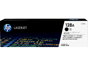 HP 128A Black Original LaserJet Toner Cartridge (CE320A)