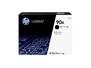 HP 90A Black Original LaserJet Toner Cartridge (CE390A) - Center facing