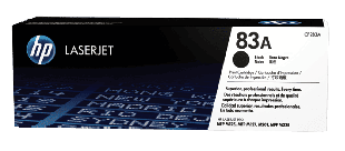 HP 83A Black Original LaserJet Toner Cartridge (CF283A)
