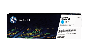 HP 827A Cyan Original LaserJet Toner Cartridge (CF301A)