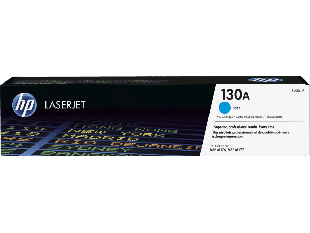 HP 130A Cyan Original LaserJet Toner Cartridge (CF351A)