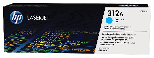 HP 312A Cyan Original LaserJet Toner Cartridge (CF381A)