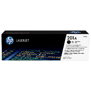 HP 201A Black Original LaserJet Toner Cartridge  (CF400A)