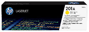 HP 201A Yellow Original LaserJet Toner Cartridge (CF402A)