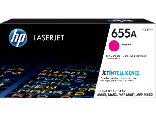 HP 655A Magenta Original LaserJet Toner Cartridge (CF453A)