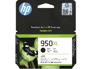 HP 950XL High Yield Black Original Ink Cartridge (CN045AE) - Center facing