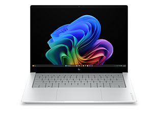 HP OmniBook X Laptop Next Gen AI 14-ka0001nx - 14" - Glacier silver aluminum (DT3J3EA#A2N)