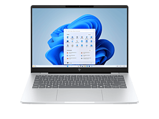 HP OmniBook 7 Laptop AI 14-fr0002nx - 14-inch (35.56 cm) - Glacier silver aluminum (DT3N9EA#A2N)