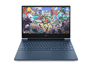 Victus Gaming Laptop 15-fa2045nx - 15.6-inch (39.62 cm) - Performance blue, chrome logo (DT3V1EA#A2N)