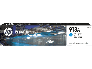 HP 913A Cyan Original PageWide Cartridge (F6T77AE)