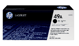 HP 49A Black Original LaserJet Toner Cartridge (Q5949A)