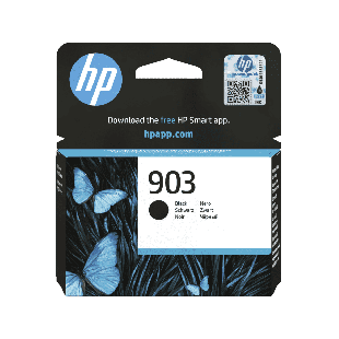 HP 903 Black Original Ink Cartridge (T6L99AE#BGX) - Center facing