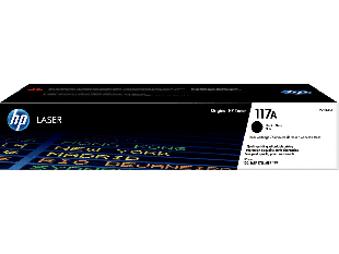 HP 117A Black Original Laser Toner Cartridge (W2070A)
