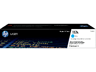 HP 117A Cyan Original Laser Toner Cartridge (W2071A)