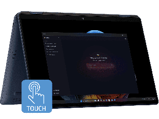 HP OmniBook Ultra Flip Laptop 14-fh0004nx - 14-inch (35.56 cm) - Atmospheric blue (B54SNEA#A2N)