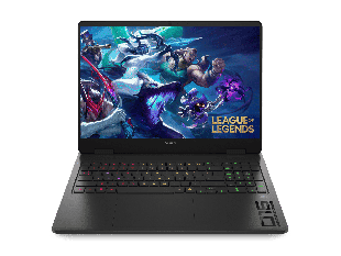 OMEN Slim Gaming Laptop 16-an0001nx - 16" - Shadow black, black chrome logo (C22K7EA#A2N)