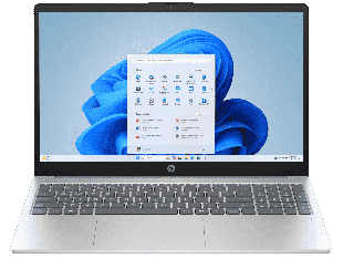 HP Laptop AI 15-fd2010nx - 15.6-inch (39.62 cm) - Moonlight blue cover, natural silver base and keyboard frame (D80X2EA#A2N)