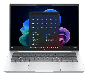 HP EliteBook 8 G1i 14 inch Laptop, Silver - 35.56 cm (14") - Silver (CD7D8ES#A2N)