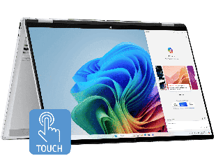 HP OmniBook X FlipNGAI 16-as0000nx - 16-inch (40.64 cm) - Glacier silver (C20W5EA#A2N)