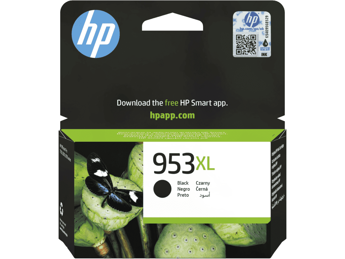 HP 953XL High Yield Black Original Ink Cartridge - (L0S70AE#BGX) - Shop ...
