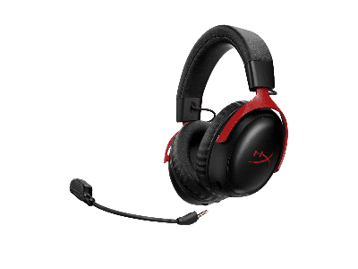 HyperX Cloud III S Wireless Black-Red Gaming Headset (A59Z0AA