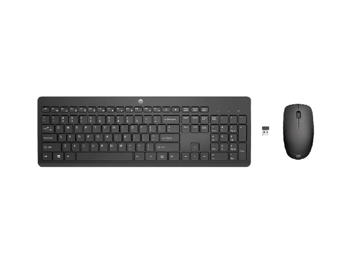 HP 230 Wireless Mouse and Keyboard Combo (18H24AA) - Center facing