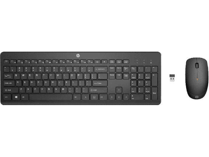 HP 235 Wireless Mouse and Keyboard Combo (1Y4D0UT#ABV)