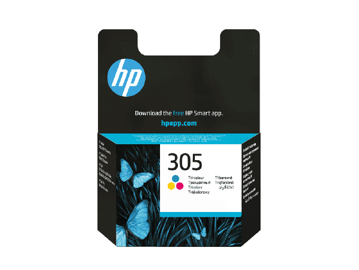 HP 305 Tri-color Original Ink Cartridge (3YM60AE#UUQ)