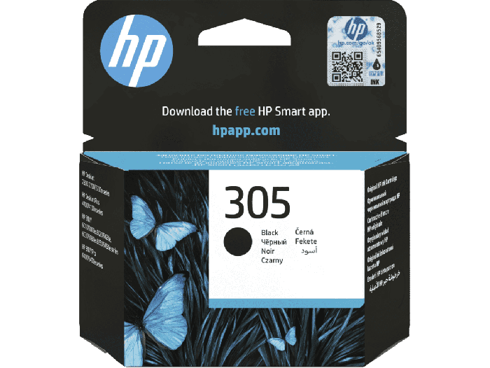 HP 305 Black Original Ink Cartridge (3YM61AE#UUQ)