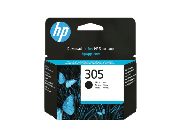 HP 305 Black Original Ink Cartridge (3YM61AE#UUQ)