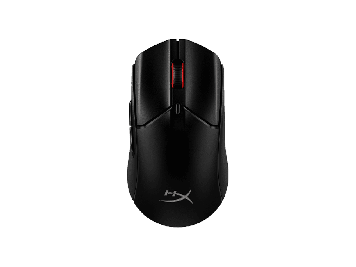 HyperX Pulsefire Haste 2 - Wireless Gaming Mouse (Black) (6N0B0AA#ABA) - Center facing