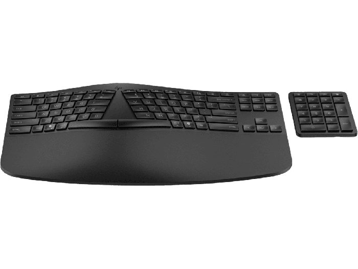 HP 960 BLK Ergonomic Wireless Keyboard (7E755AA#ABV)