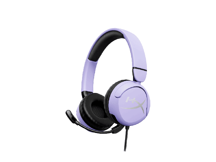HyperX Cloud Mini Wired Lavender Headset (7G8F5AA) - Center facing