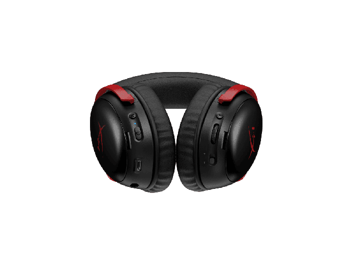 HyperX Cloud III S Wireless - Gaming Headset (Black-Red) (A59Z0AA